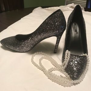 Glitter Pumps